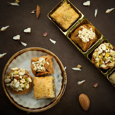 "Assorted Baklava - 300gms (Pulla Reddy Sweets) - Click here to View more details about this Product